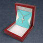 Stainless Cross Necklace with Ball Chain