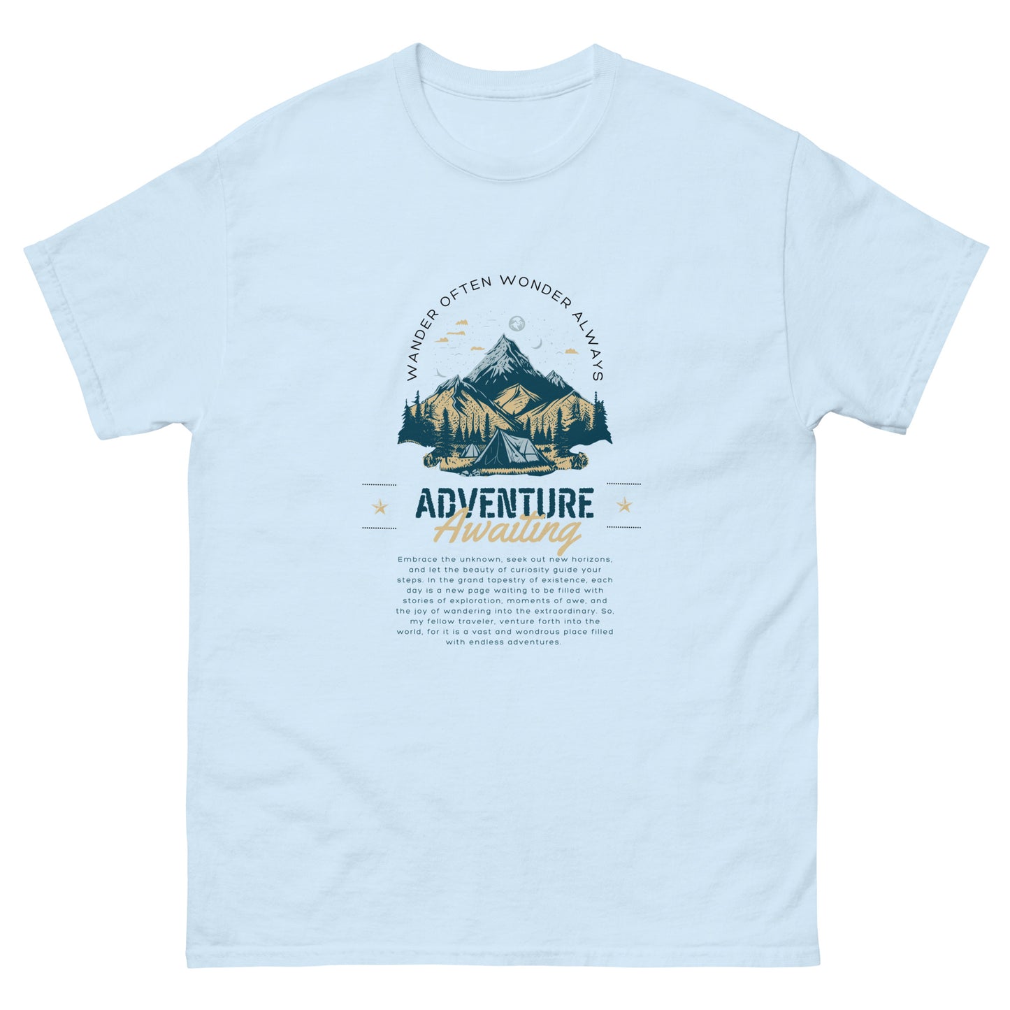 Adventure Awaiting Men's Tee Shirt