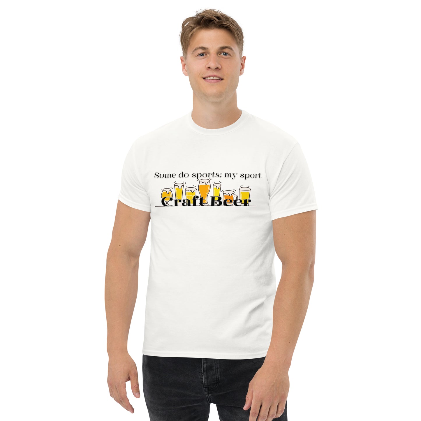 Some do sports; my sport Craft Beer Men's Tee Shirt