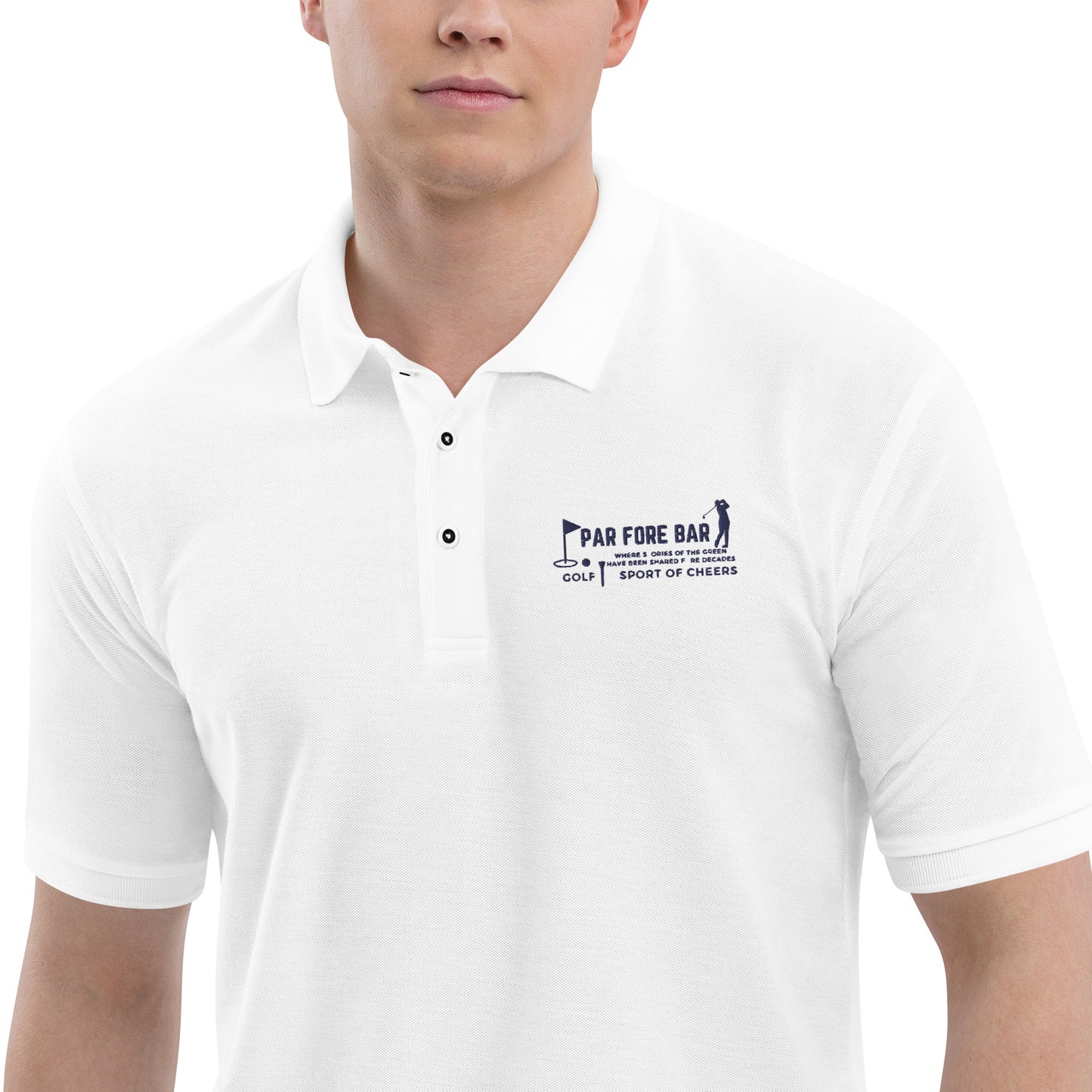 Par fore Bar - Polo de golf para hombre