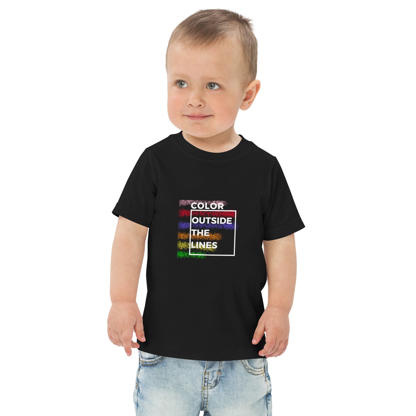 Color Outside the Lines - Jersey Tee Shirt