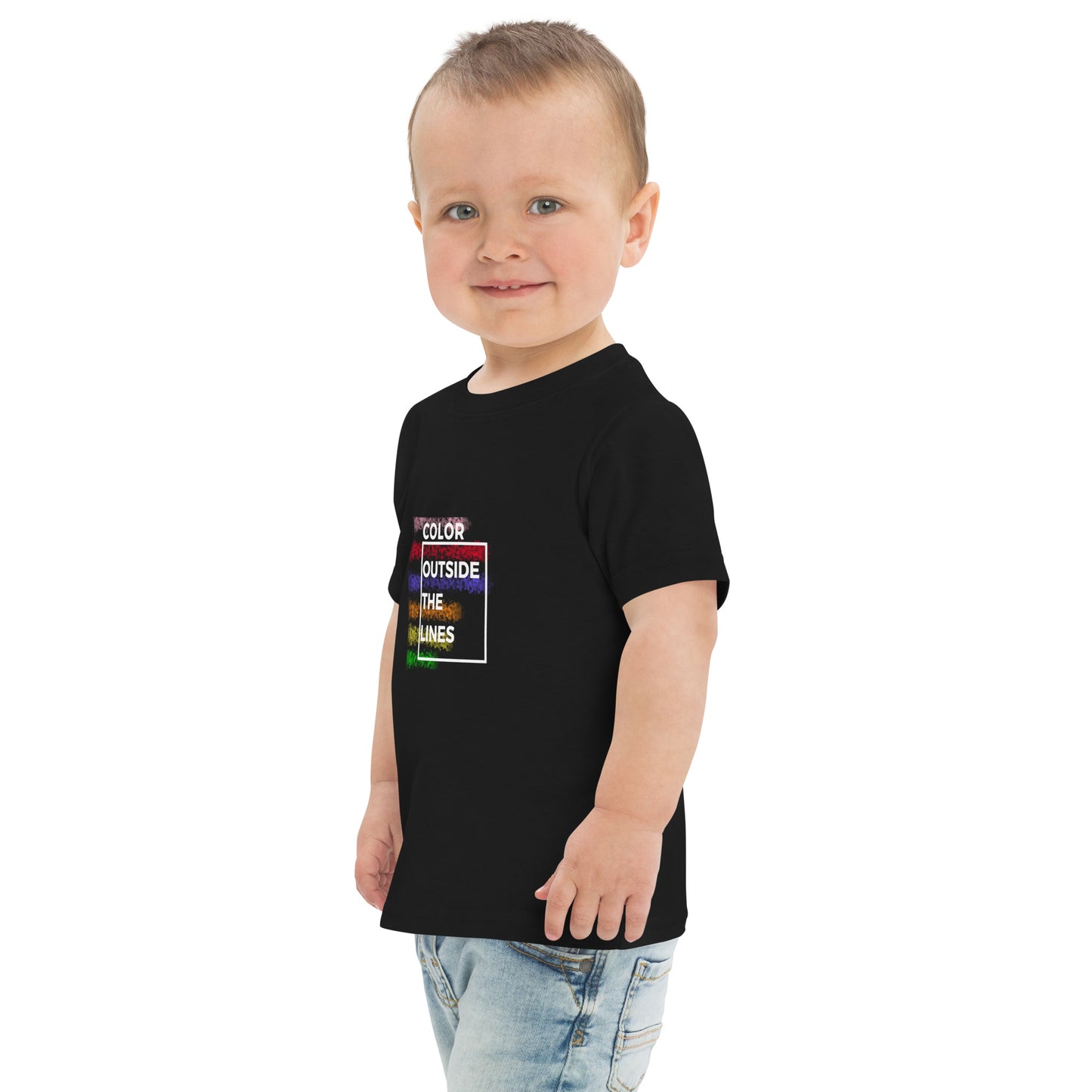 Color Outside the Lines - Jersey Tee Shirt