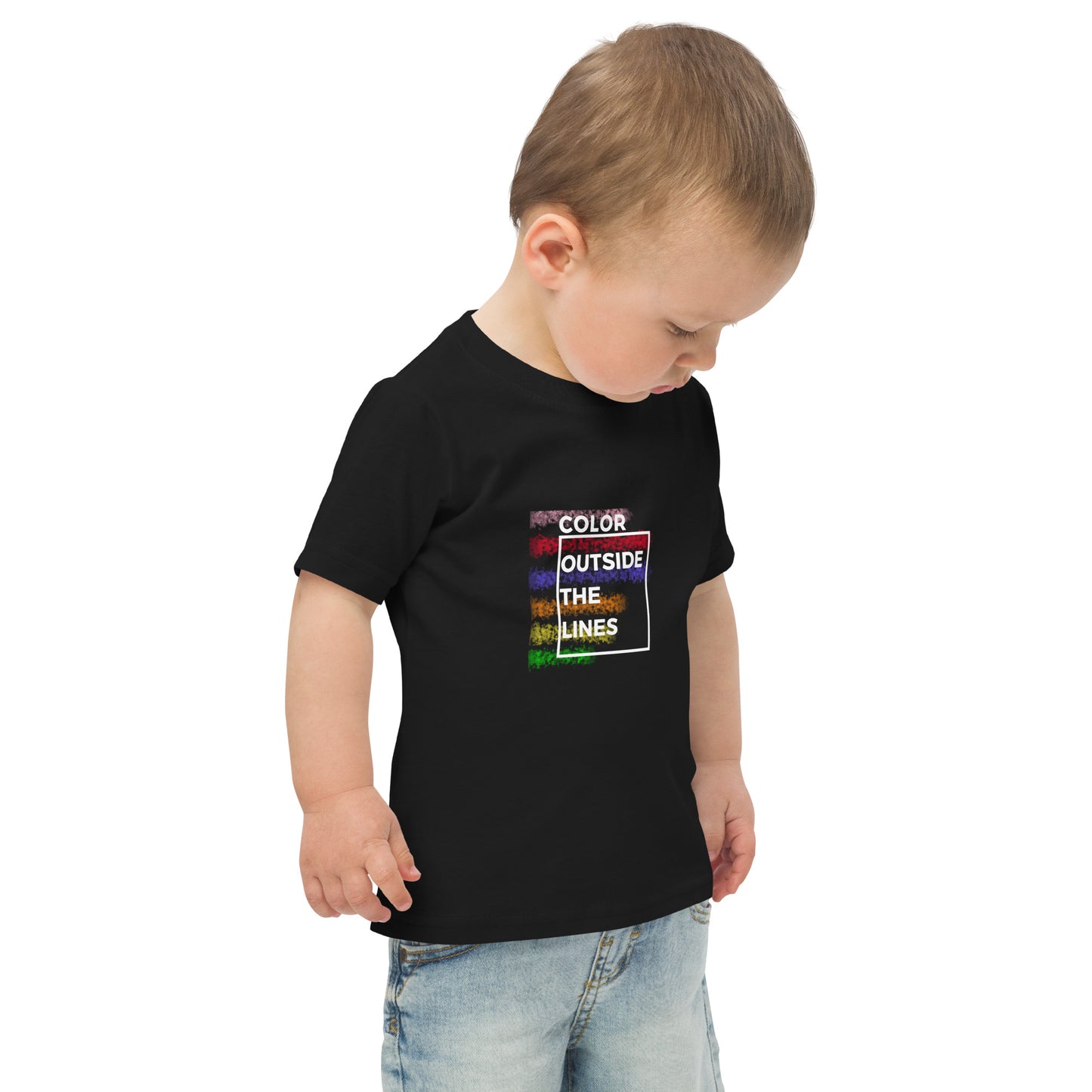 Color Outside the Lines - Jersey Tee Shirt