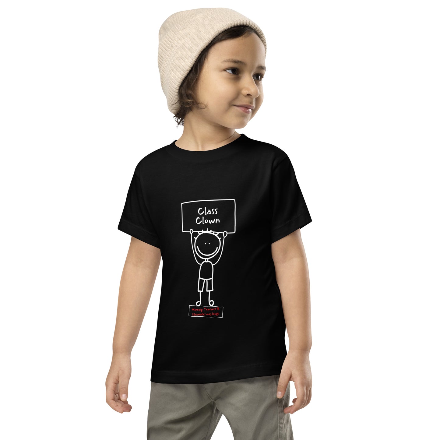 Class Clown (boy) - Toddler Short Sleeve Tee