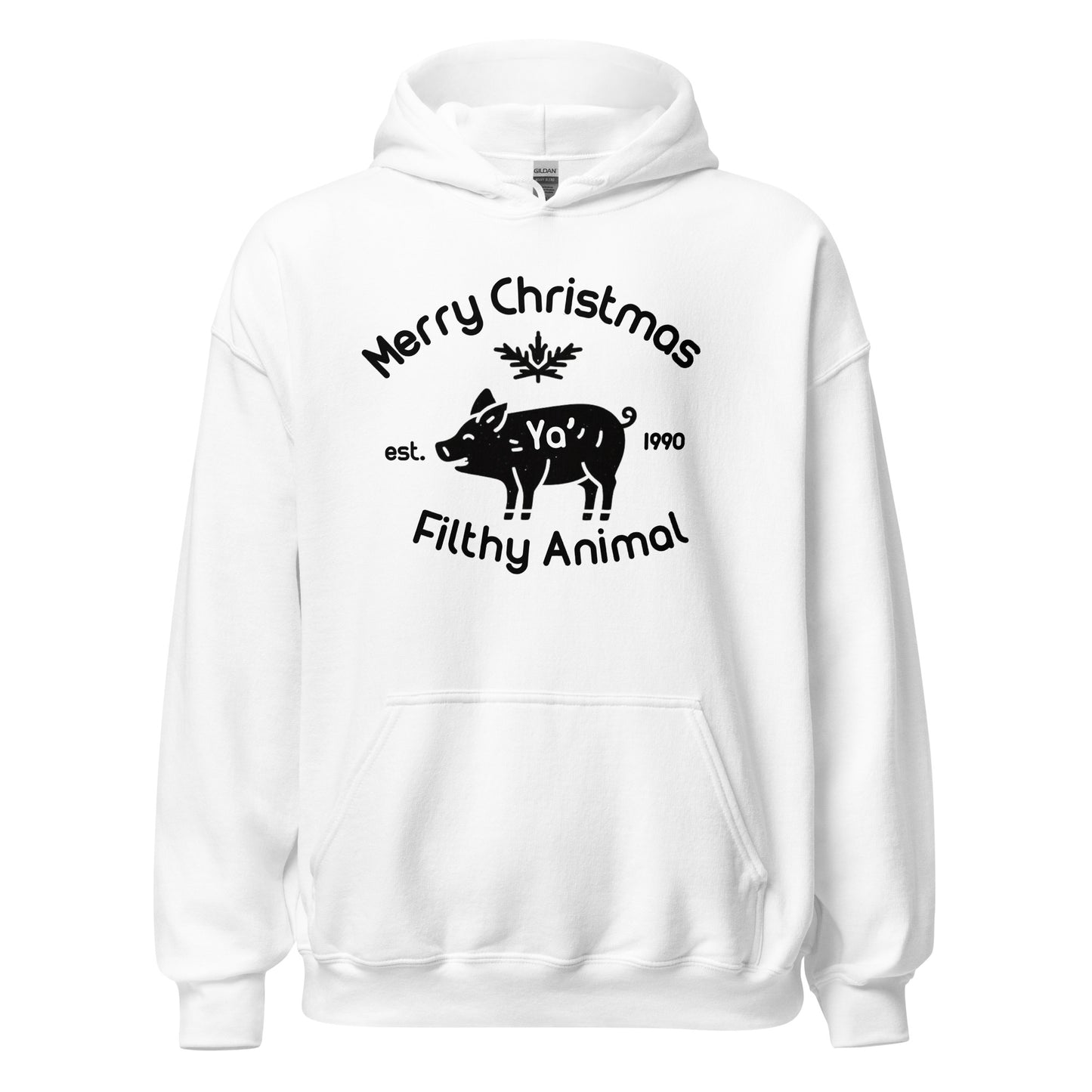 Merry Christmas, You Filthy Animal Unisex Hoodie Sweat Shirt