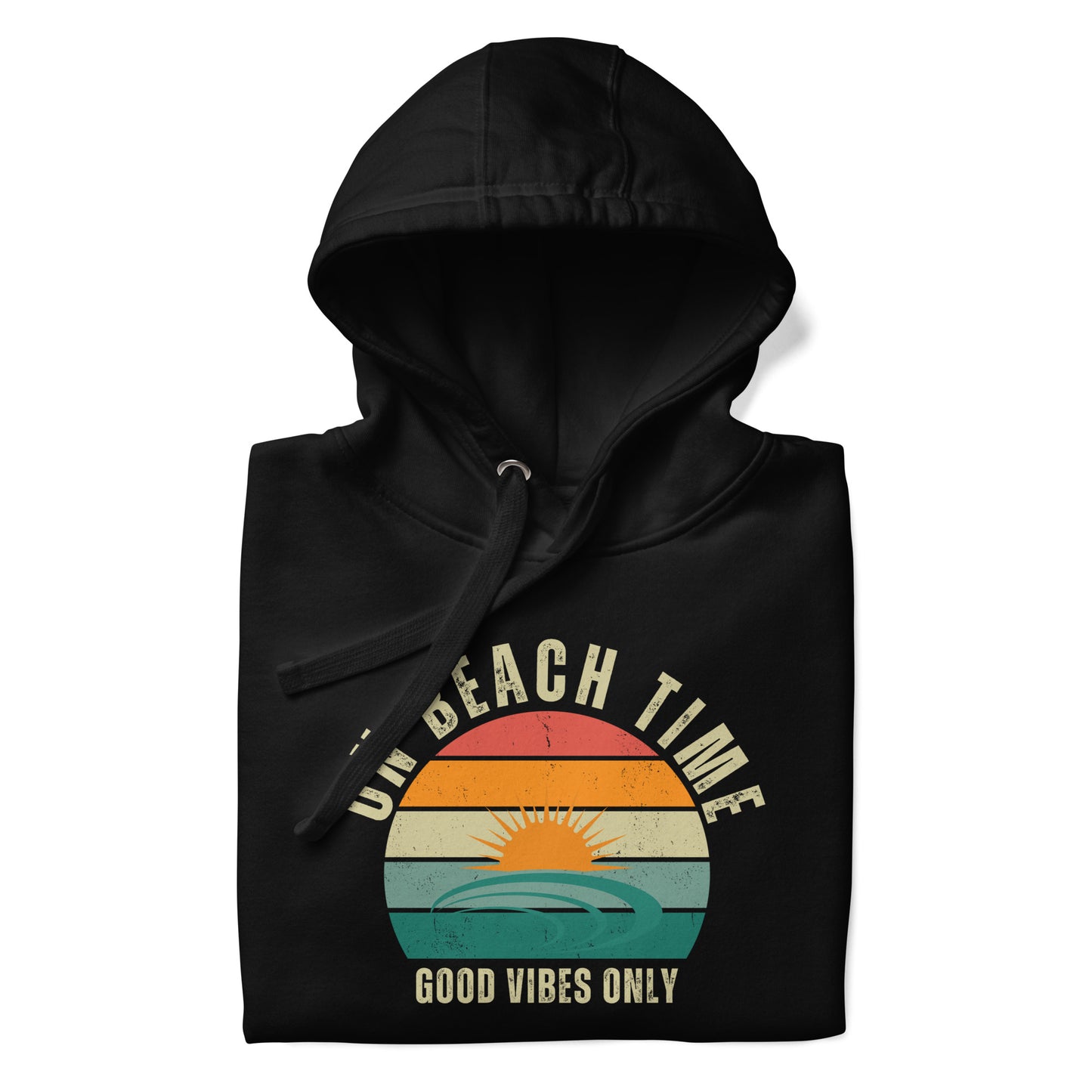 On Beach Time - Good Vibes Only Unisex Hoodie