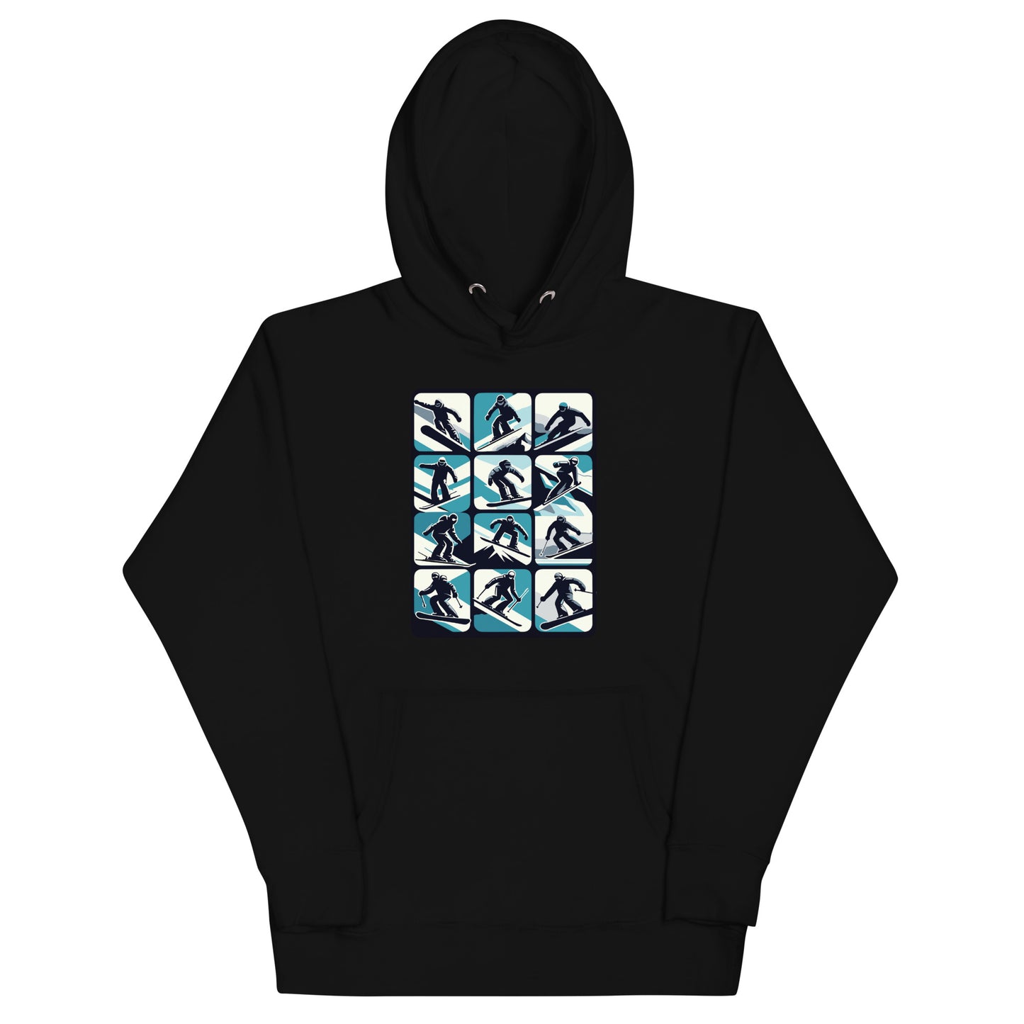 Snowboarder & Skier Enthusiast Unisex Hoodie
