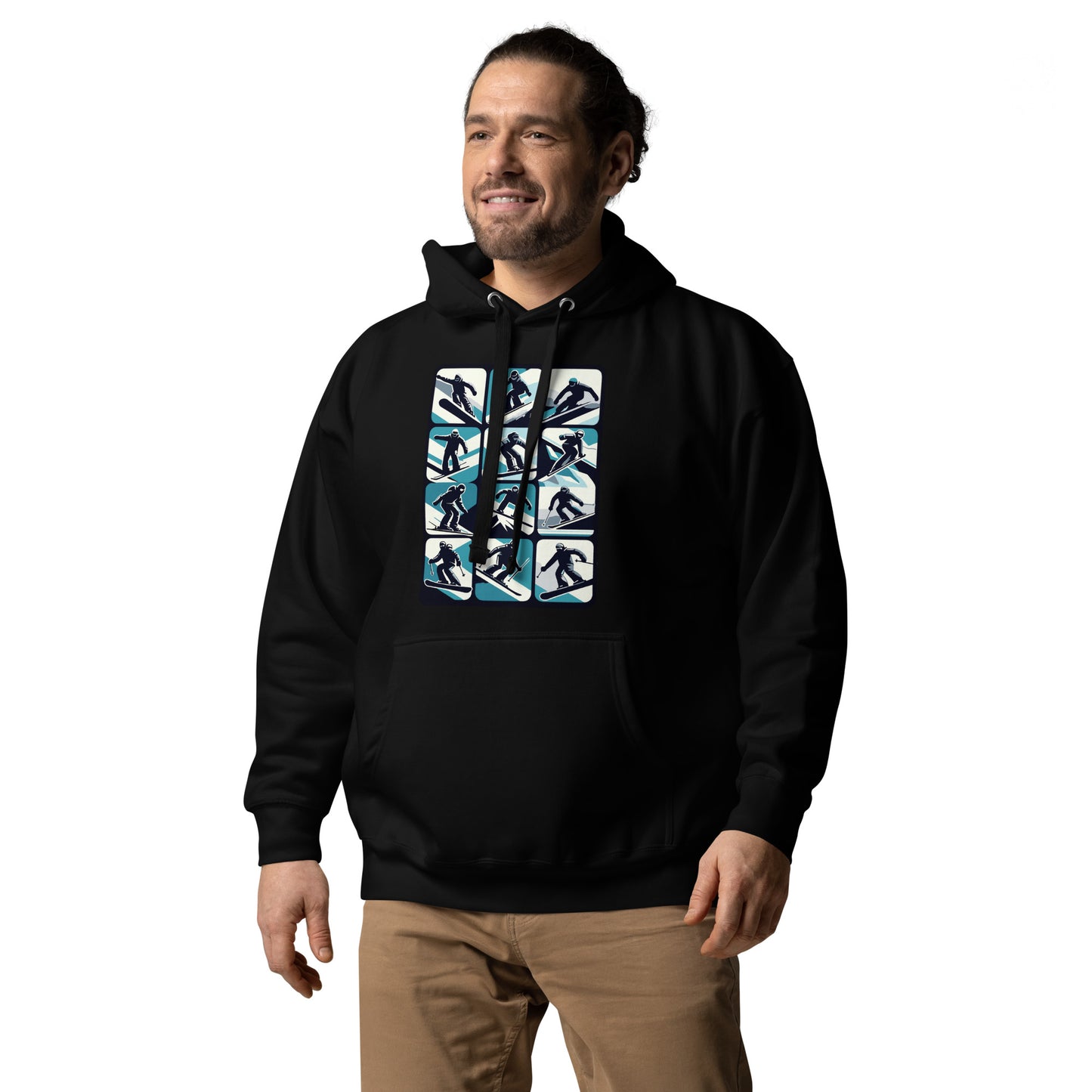 Snowboarder & Skier Enthusiast Unisex Hoodie