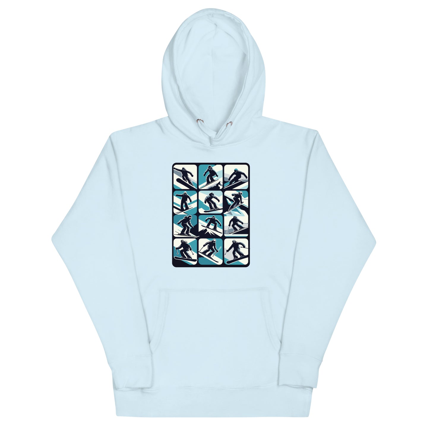 Snowboarder & Skier Enthusiast Unisex Hoodie