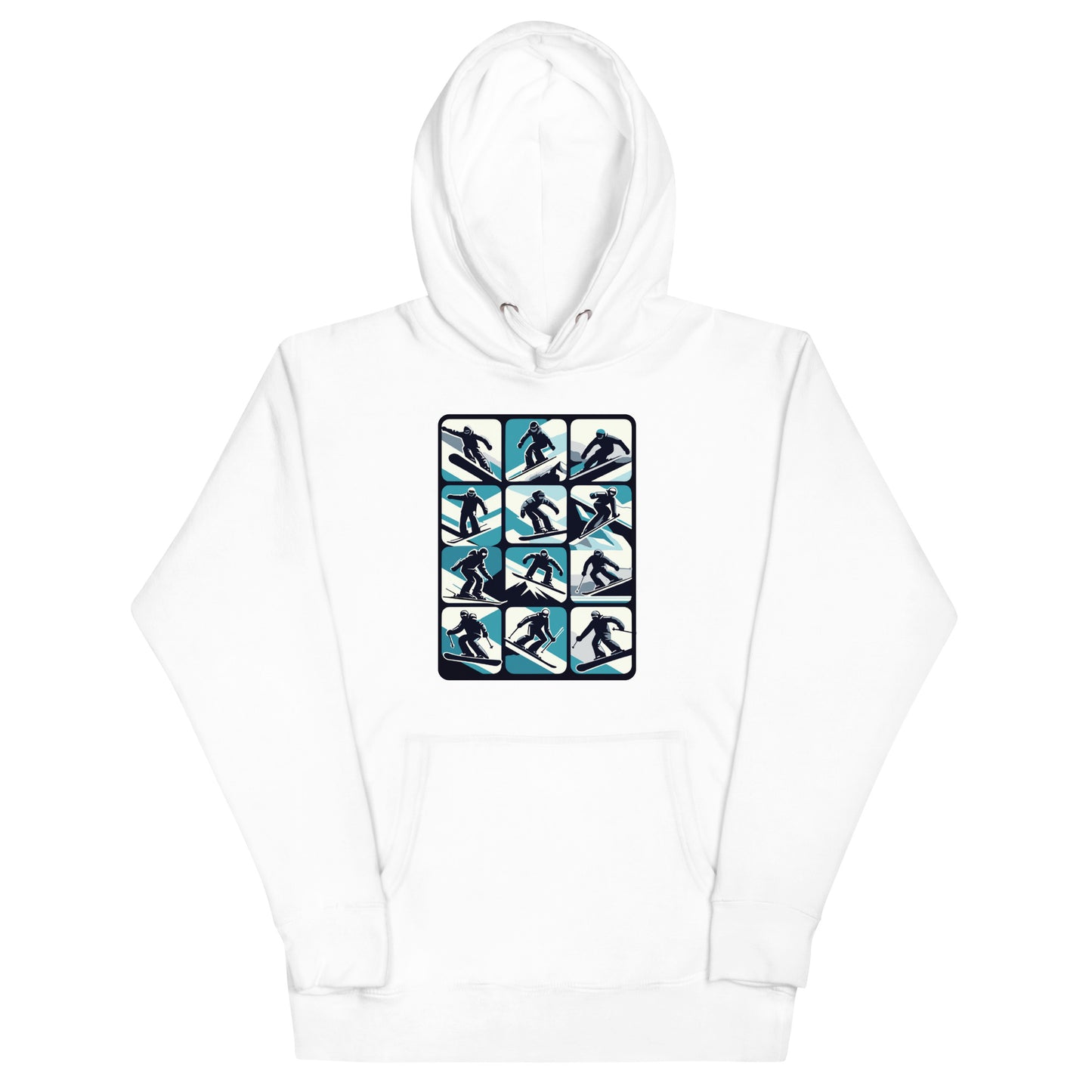 Snowboarder & Skier Enthusiast Unisex Hoodie