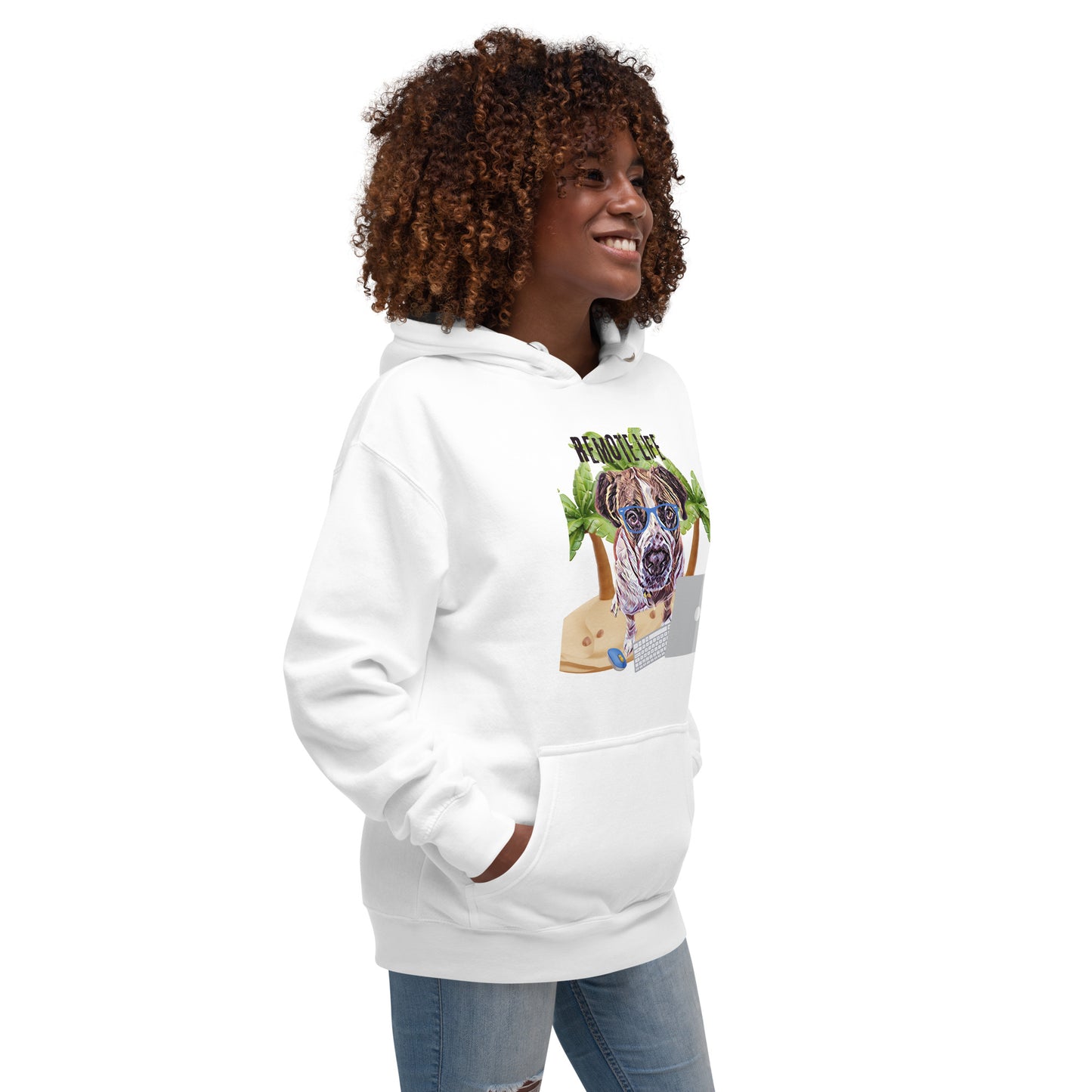 Remote Life Unisex Hoodie