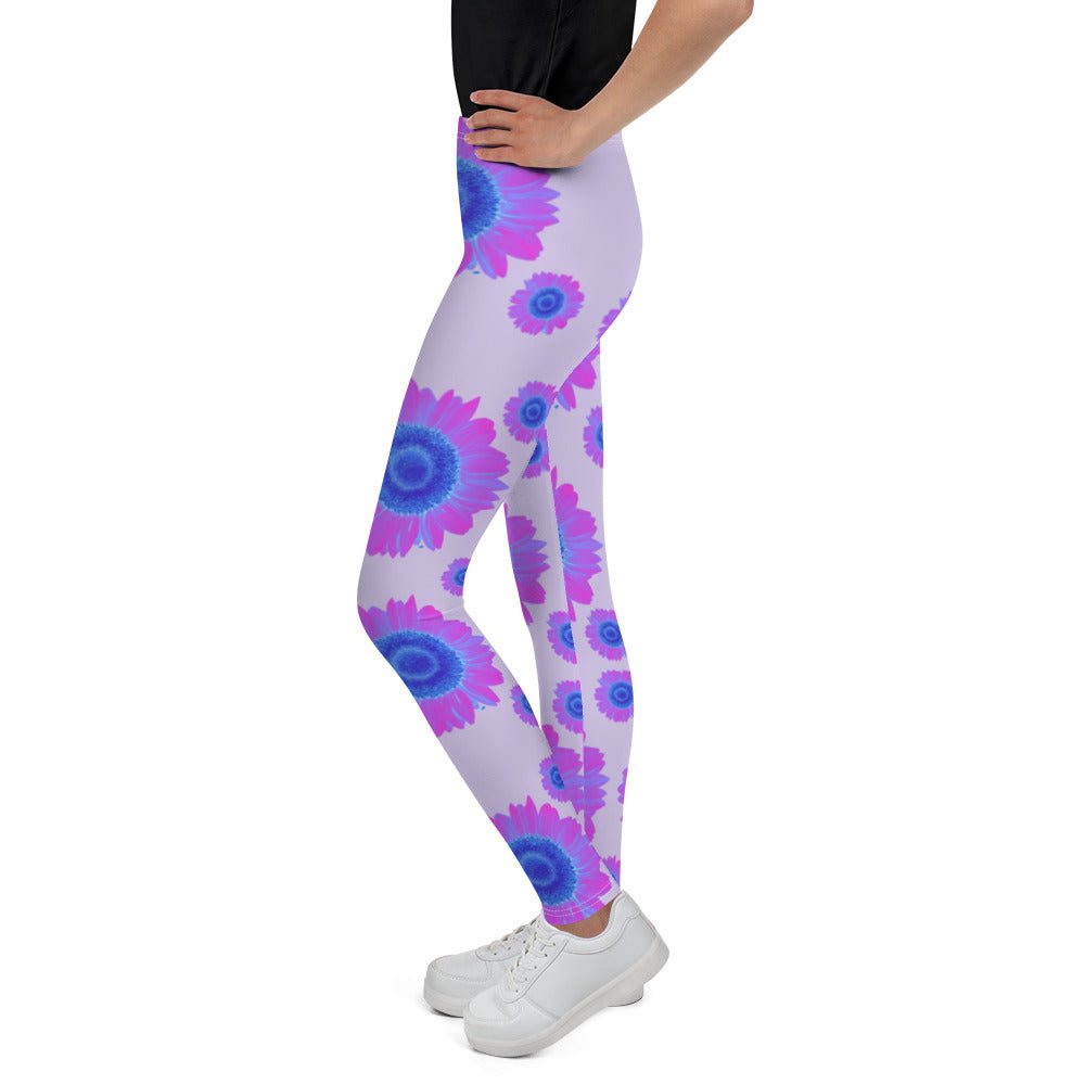 Purple Pink Youth Leggings