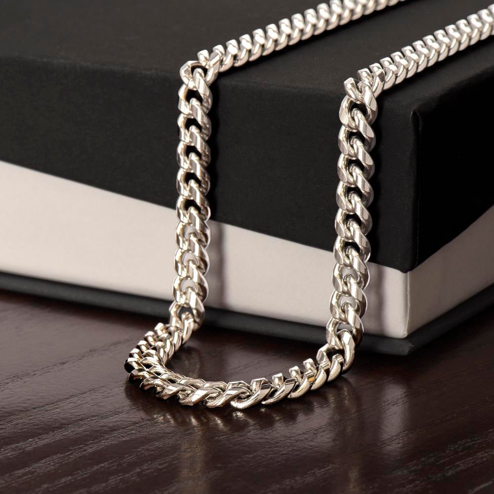 Collar de eslabones cubanos (sin MC)