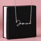Script Name Necklace