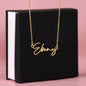 Script Name Necklace