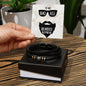 Love You Forever Men's Bracelet - Beard boyfriend message box