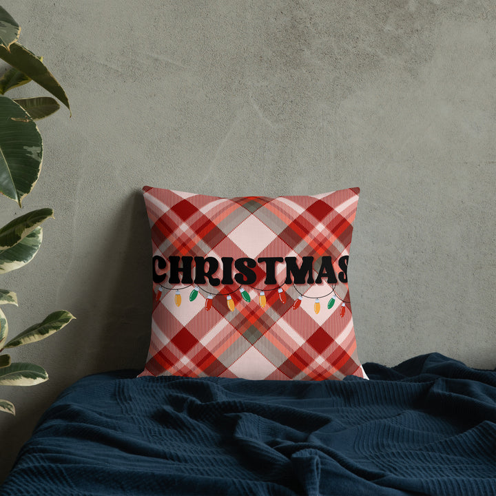 Christmas Plaid Pillow