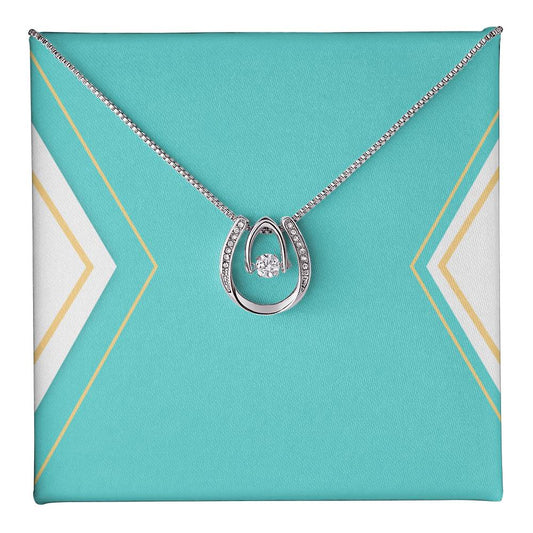 Lucky In Love in Necklace White Gold