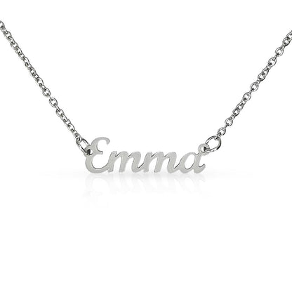 Collar con nombre personalizado