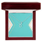 Zodiac Necklace in Polished Steel or 18K Gold Finish