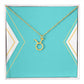 Zodiac Necklace in Polished Steel or 18K Gold Finish