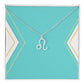 Zodiac Necklace in Polished Steel or 18K Gold Finish