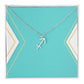 Zodiac Necklace in Polished Steel or 18K Gold Finish