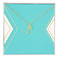 Zodiac Necklace in Polished Steel or 18K Gold Finish