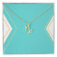 Zodiac Necklace in Polished Steel or 18K Gold Finish