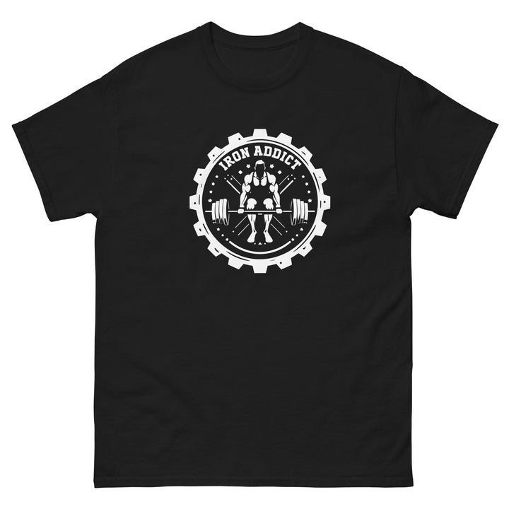Iron Addict Men's Black Tee Shirt