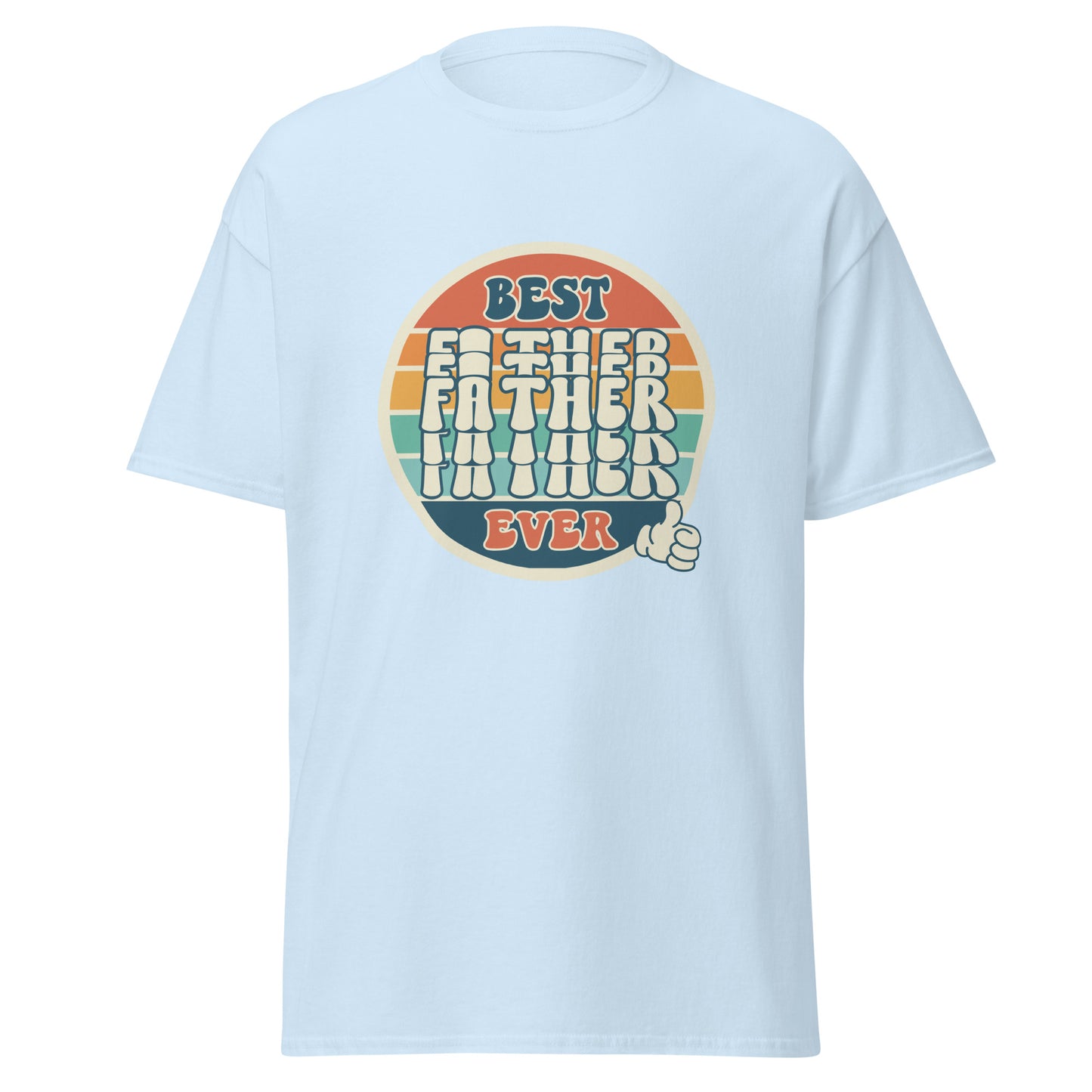 Best Father Ever Men's classic tee- Thumbs-Up