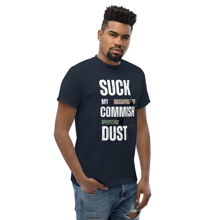 Suck My Commish Dust Men's Football Tee
