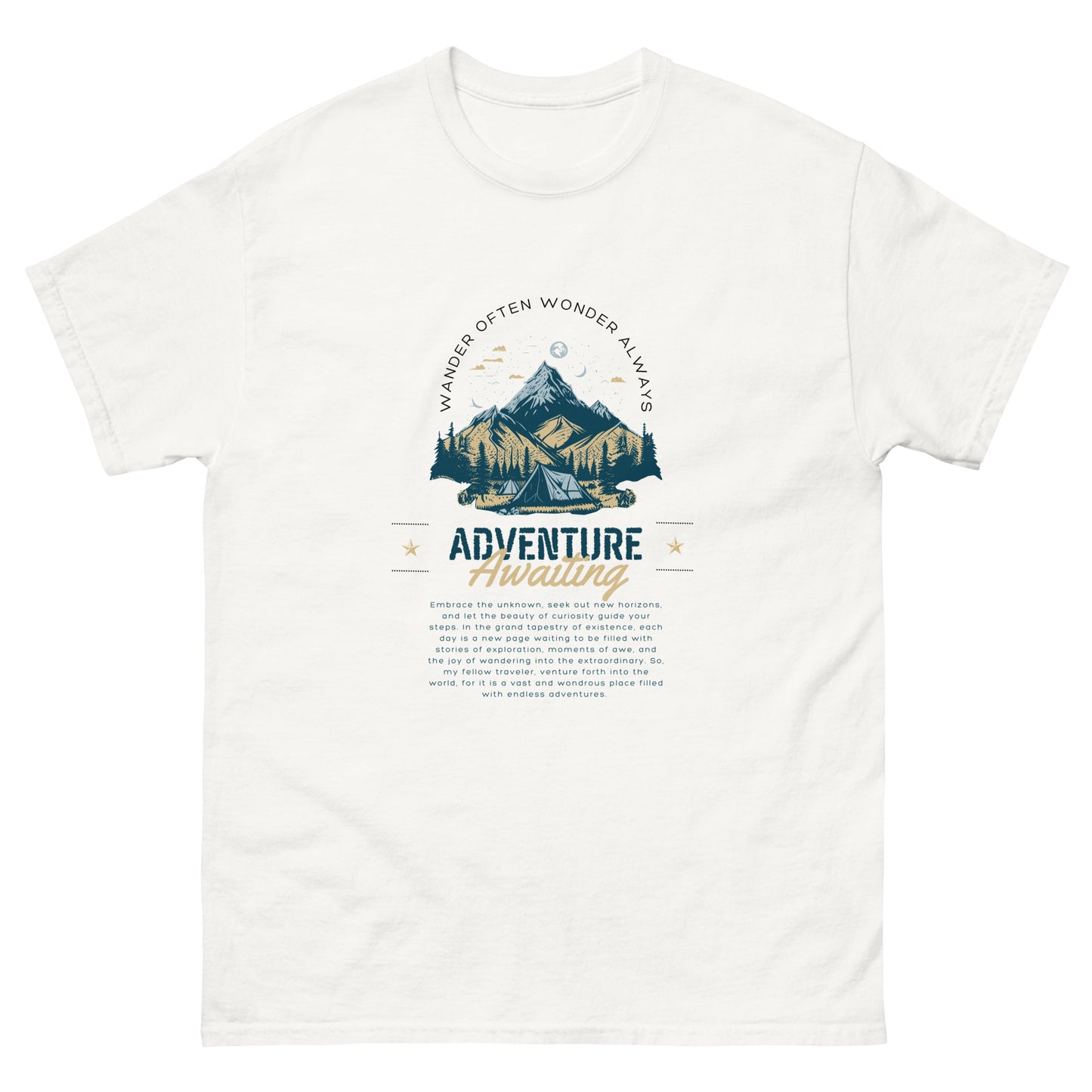 Adventure Awaiting Men's Tee Shirt