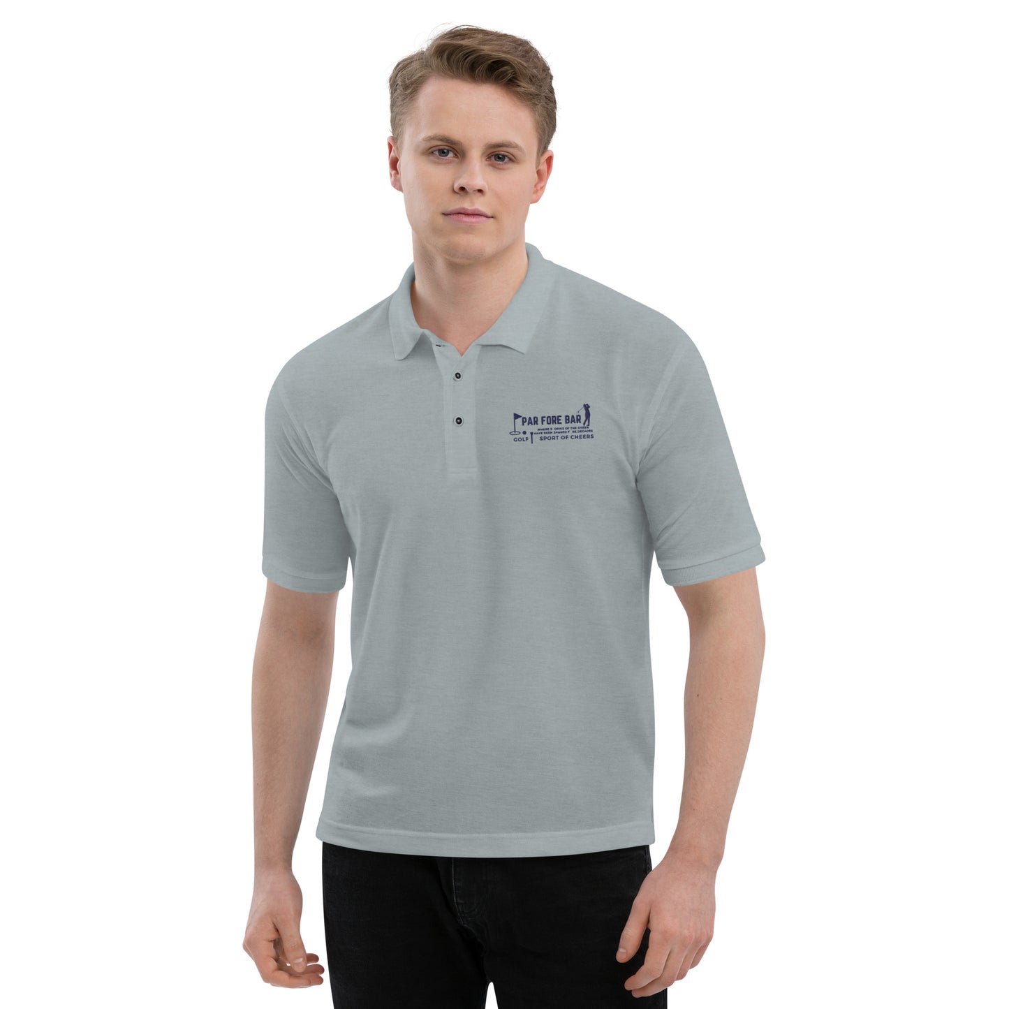 Par fore Bar - Polo de golf para hombre