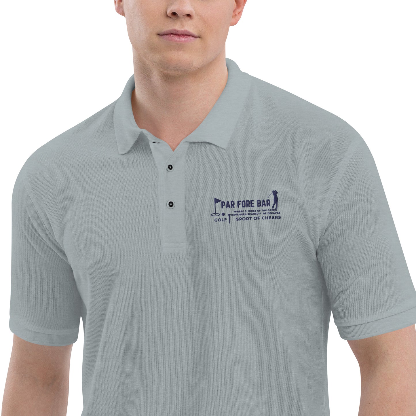 Par fore Bar - Polo de golf para hombre
