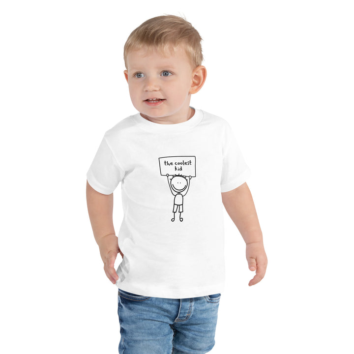 The coolest kid (boy ) - Short Sleeve Tee Shirt
