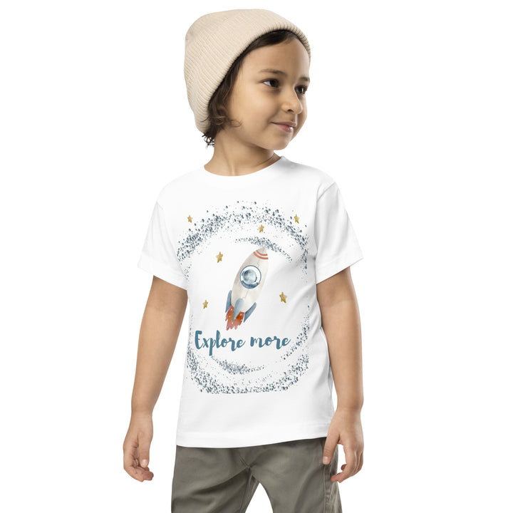 Explora más - Camiseta para niños pequeños
