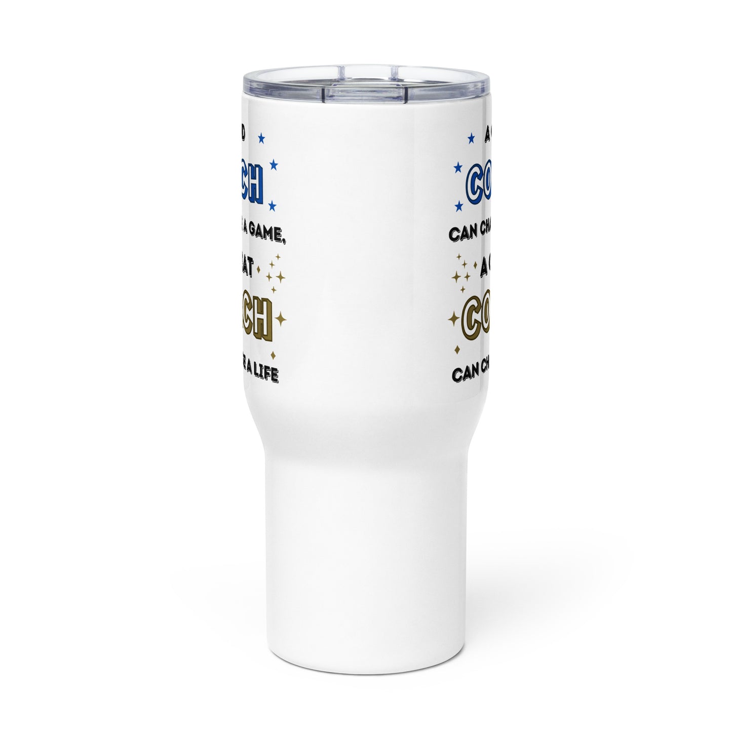 Great Coach Tumbler Mug with a handle