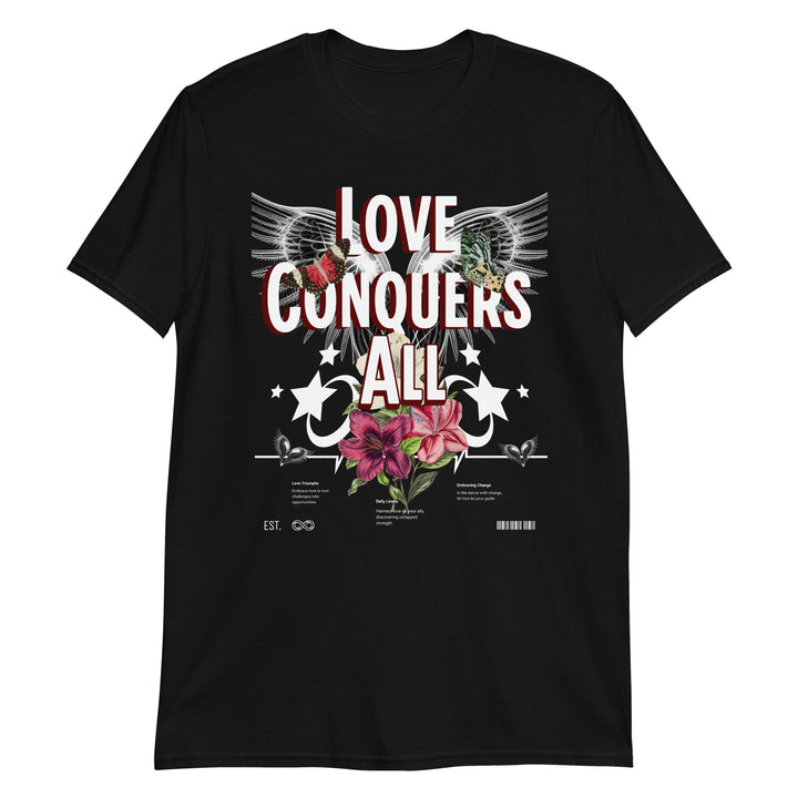 Love Conquers All' Unisex Tee - A Statement of Universal Love