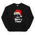 It's Merry Time Christmas Unisex Sweatshirt  Holiday Cheer in Every Glance