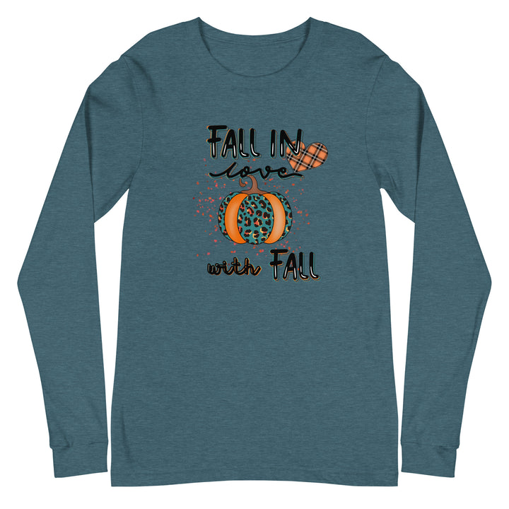 Fall in Love with Fall Long Sleeve Tee Shirt