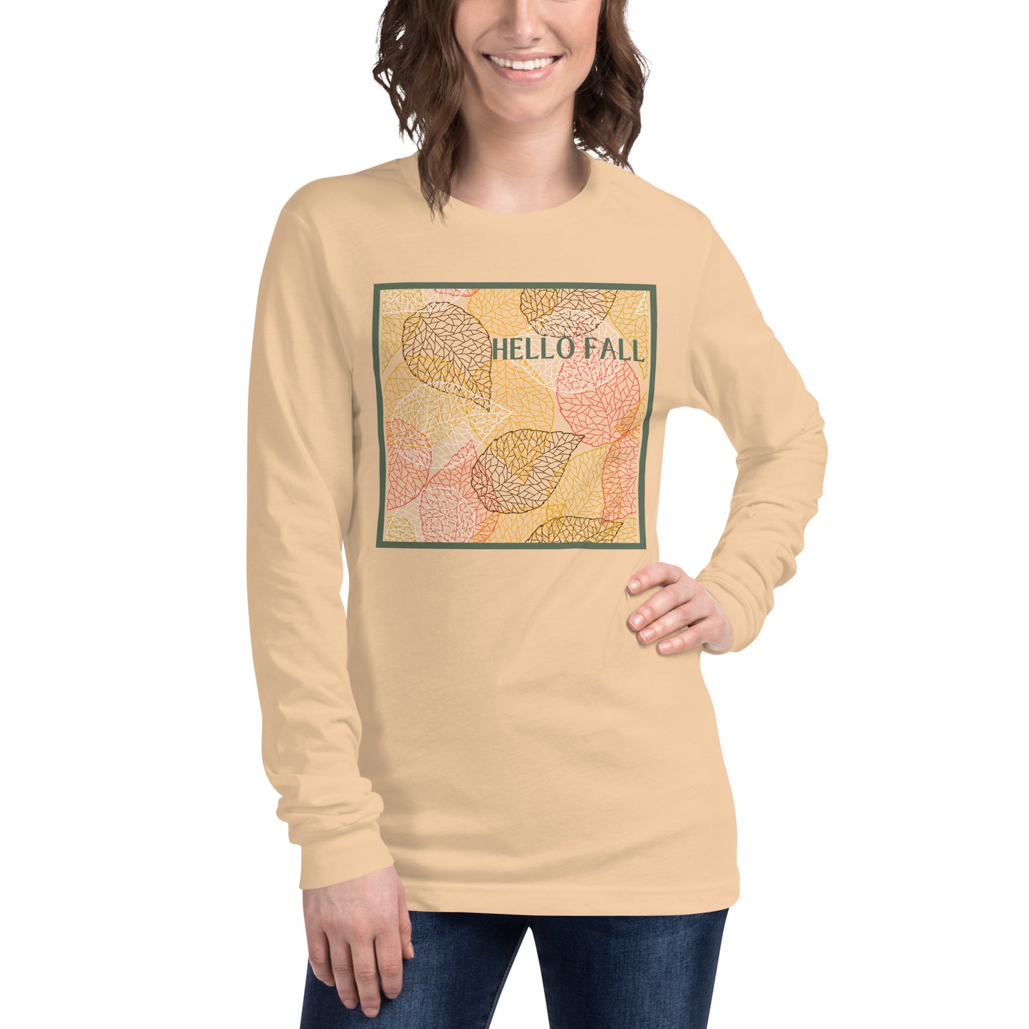 Hola Otoño - Camiseta de manga larga