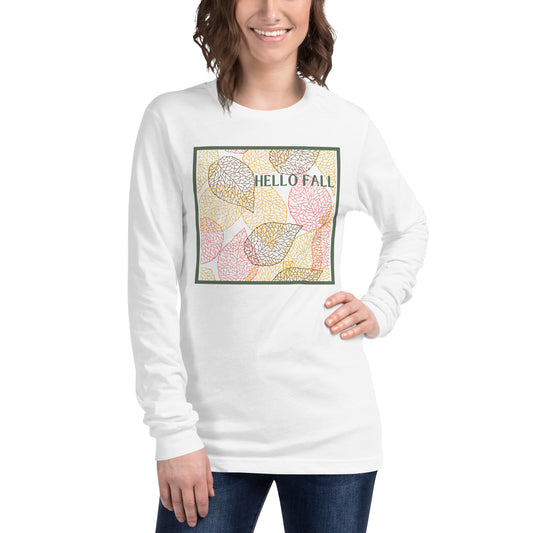 Hola Otoño - Camiseta de manga larga