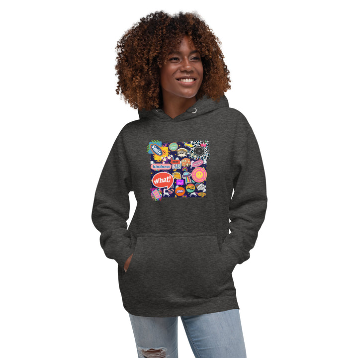 Patches to make you smile Hoodie Sweatshirt