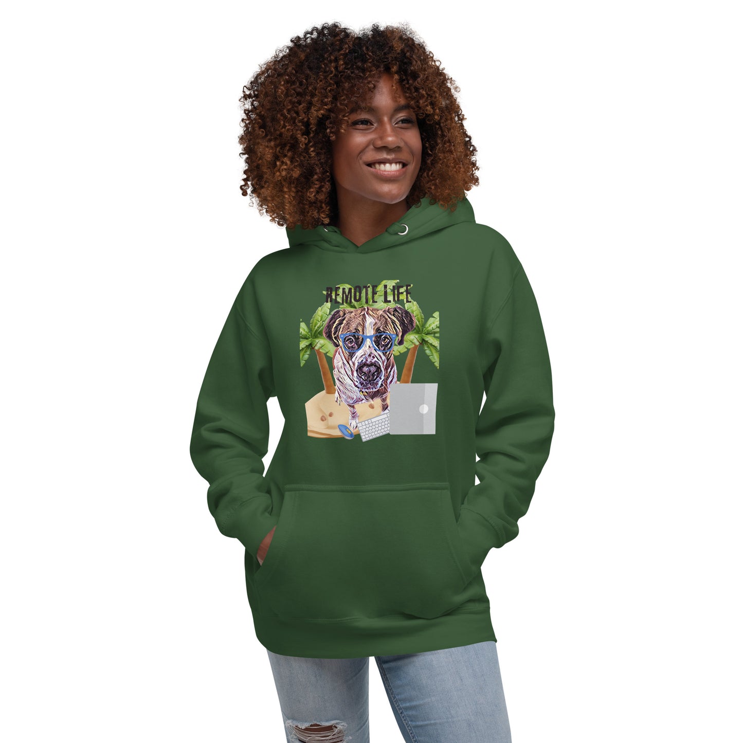 Remote Life Unisex Hoodie