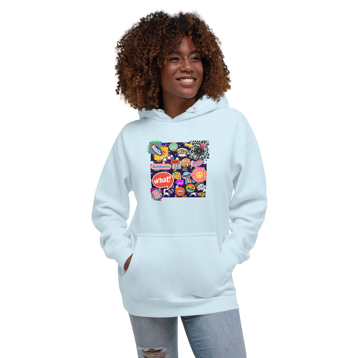 Patches to make you smile Hoodie Sweatshirt