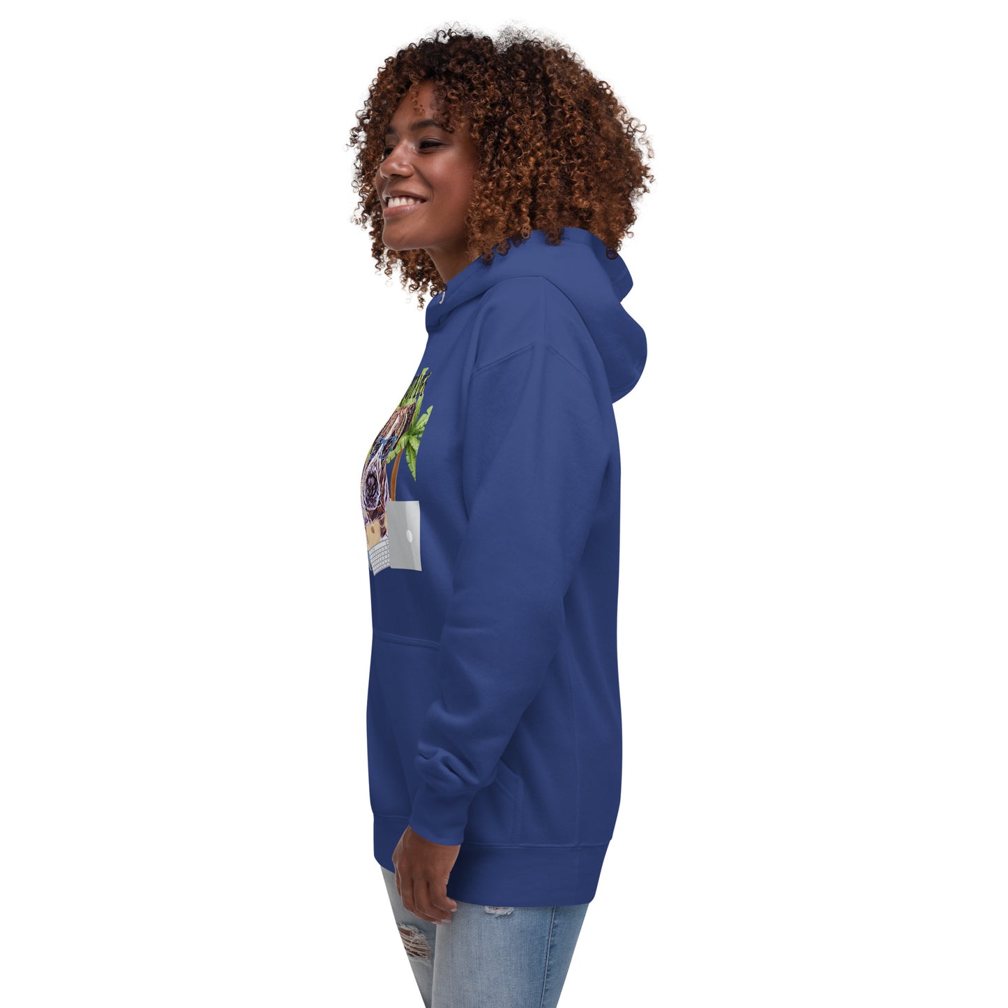 Sudadera con capucha unisex Vida remota