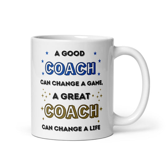 Great Coach White Mug