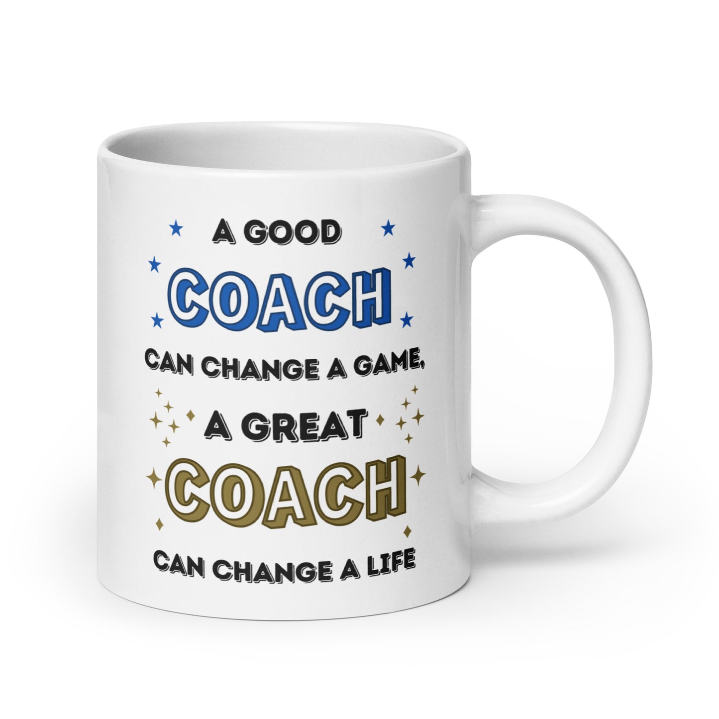Great Coach White Mug