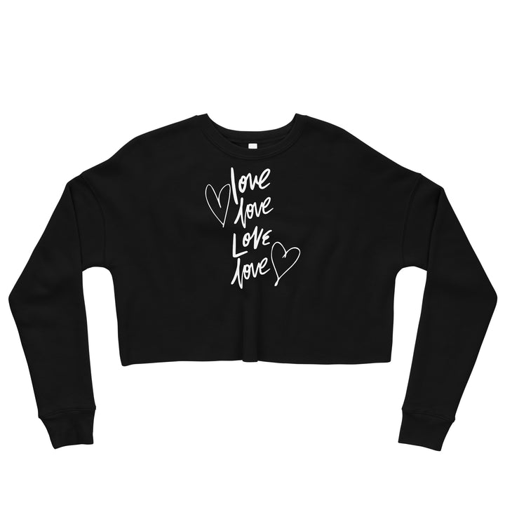 Love x4 Woman's Crop Sweatshirt